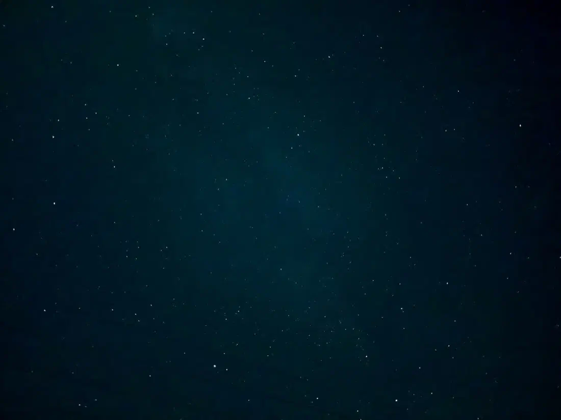 iPhoneのナイトモードで撮った星空