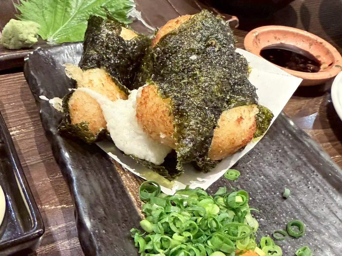 フクブクロの海苔巻きの芋
